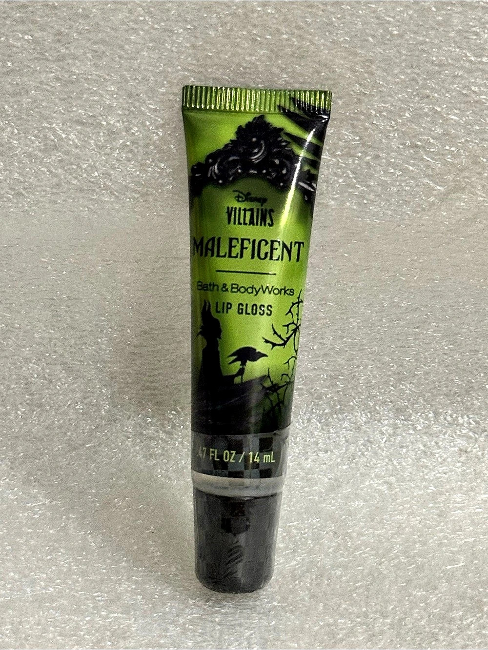 Bath & Body Works Disney Villains Maleficent Lip Gloss Green Lip Gloss NWT